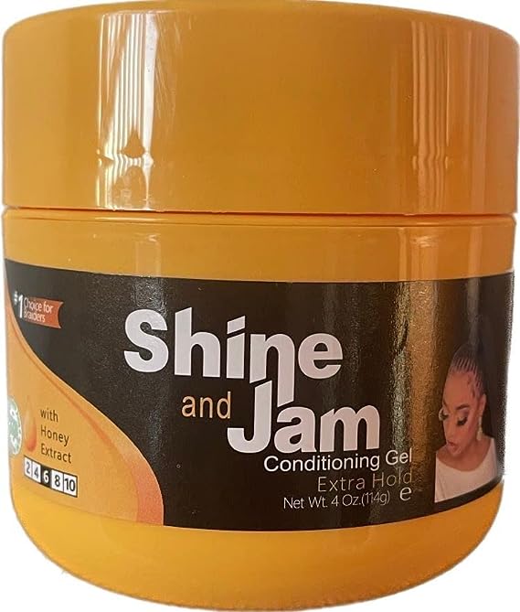 Shine and Jam Conditioning Gel, Extra Hold, 16 OZ by AmPro