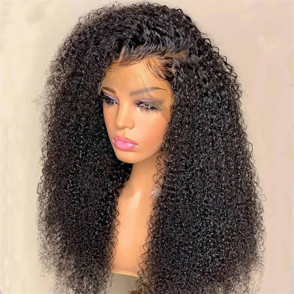 13x4 Lace frontale, perruques kinky curly(Crépus Bouclées) 250% de densité taille 20 pour les connaisseuses les femmes capables les caviars