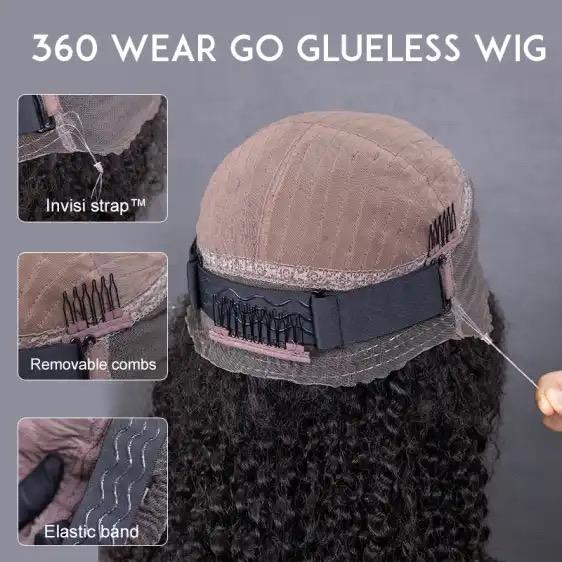 perruques de cheveux humains 360 lace pre coupée  pour femmes perruque brésilienne sans colle pré-épilée 180%-360 perruque en dentelle