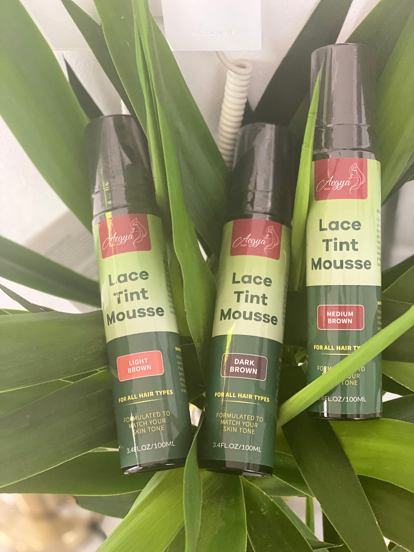 Lace tint mousse ou vaporisateur de teinte en mousse