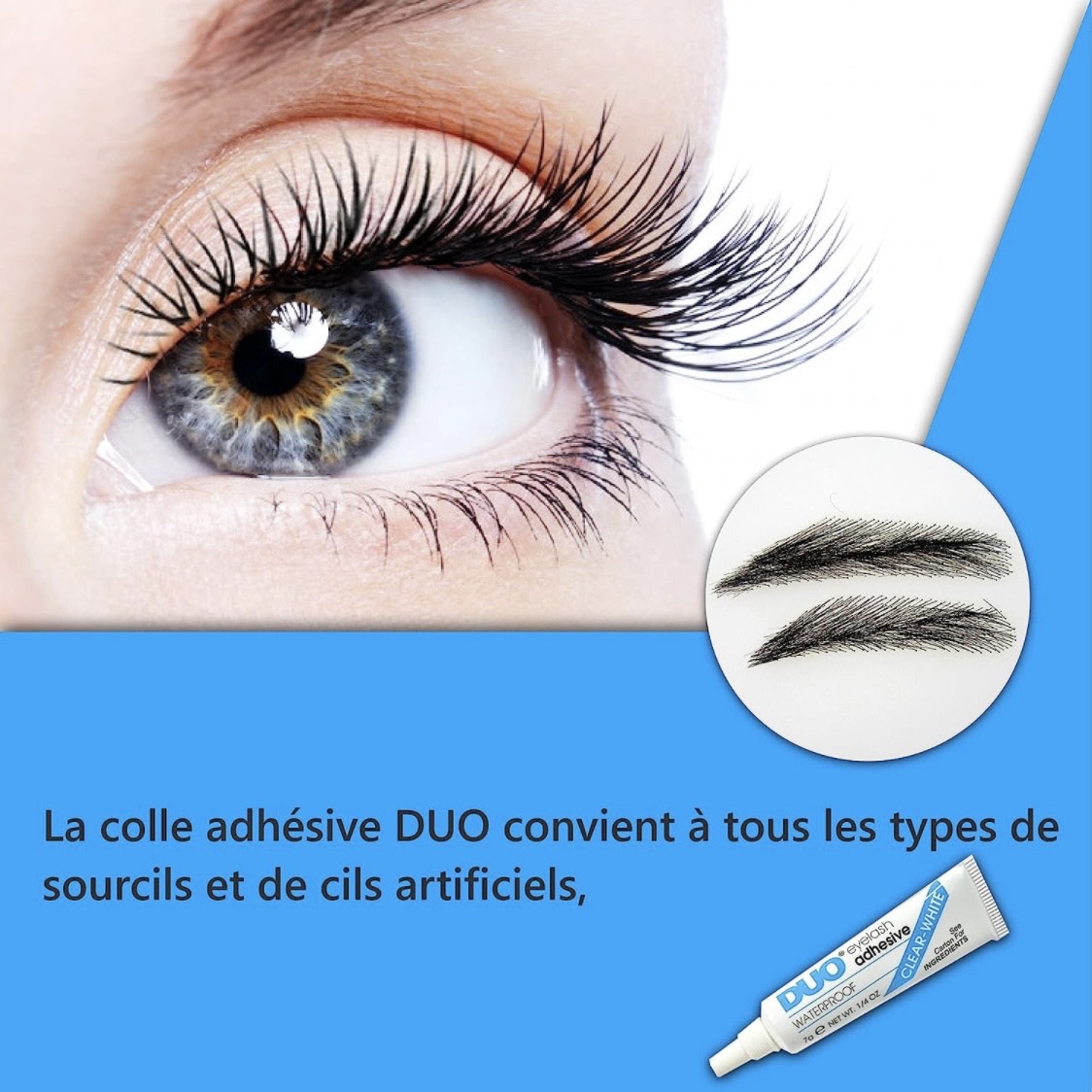 Colle faux cils DUO