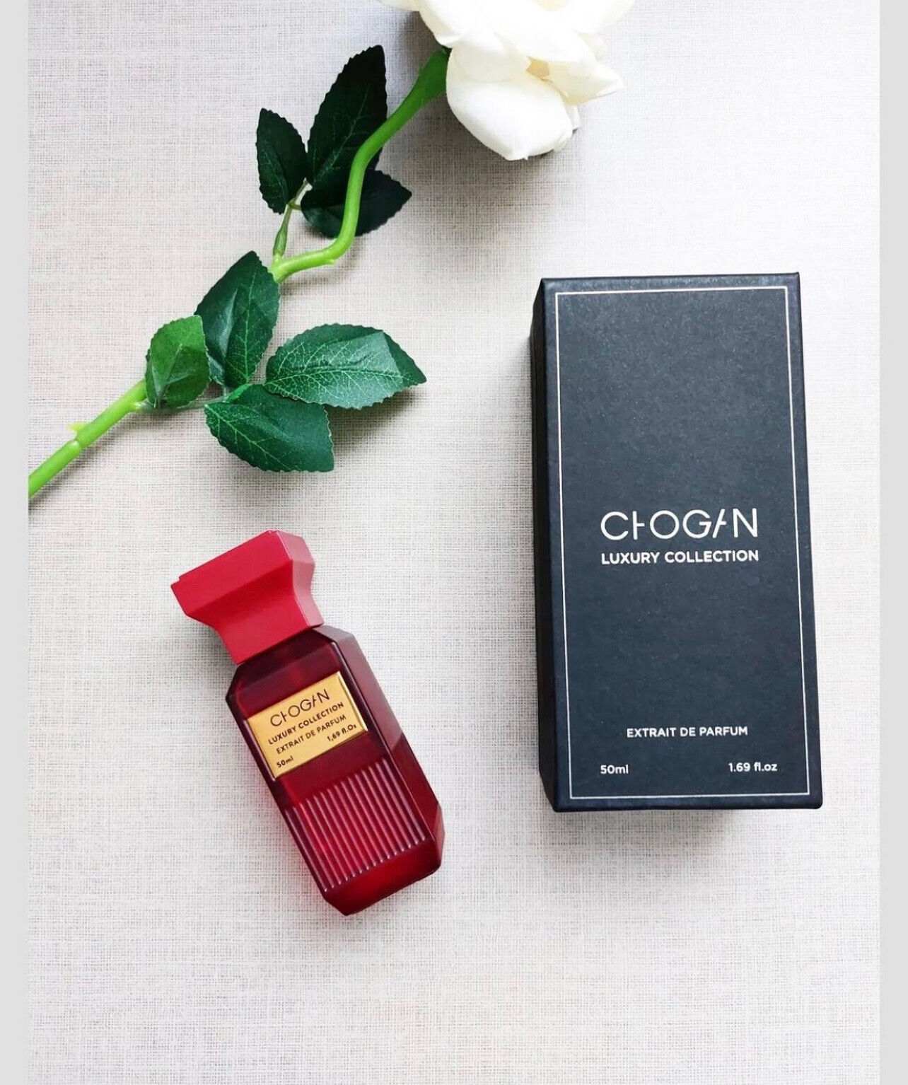 Chogan Parfum Mixte Essence 30% - 50 ml inspiré de Baccarat Rouge540 Code118