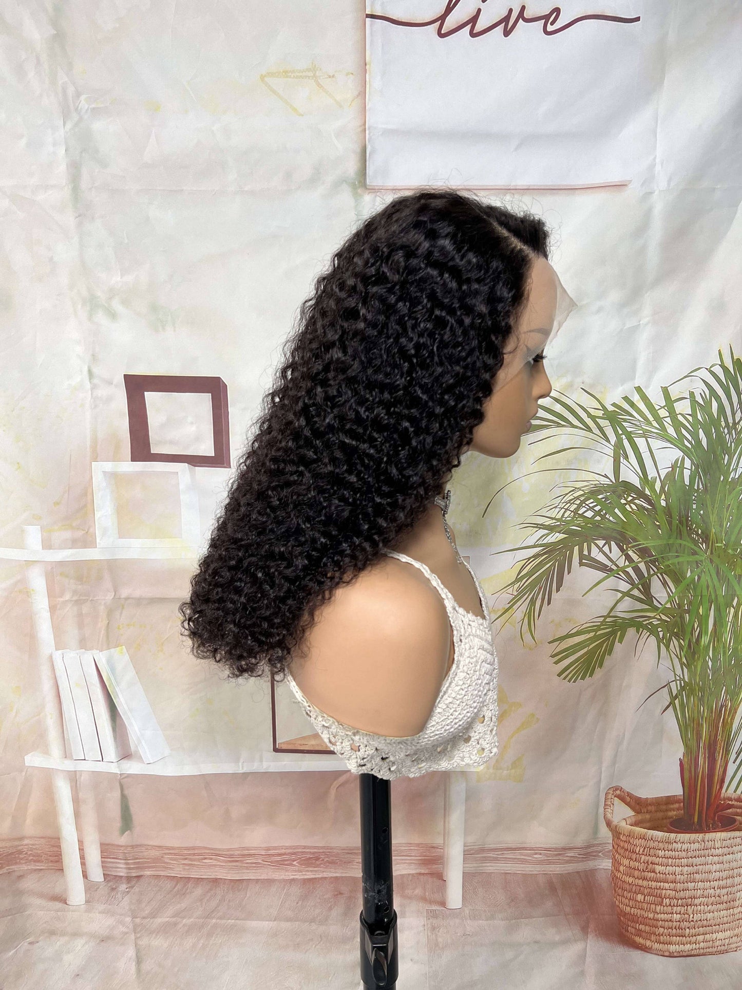 Perruque Afro bouclée