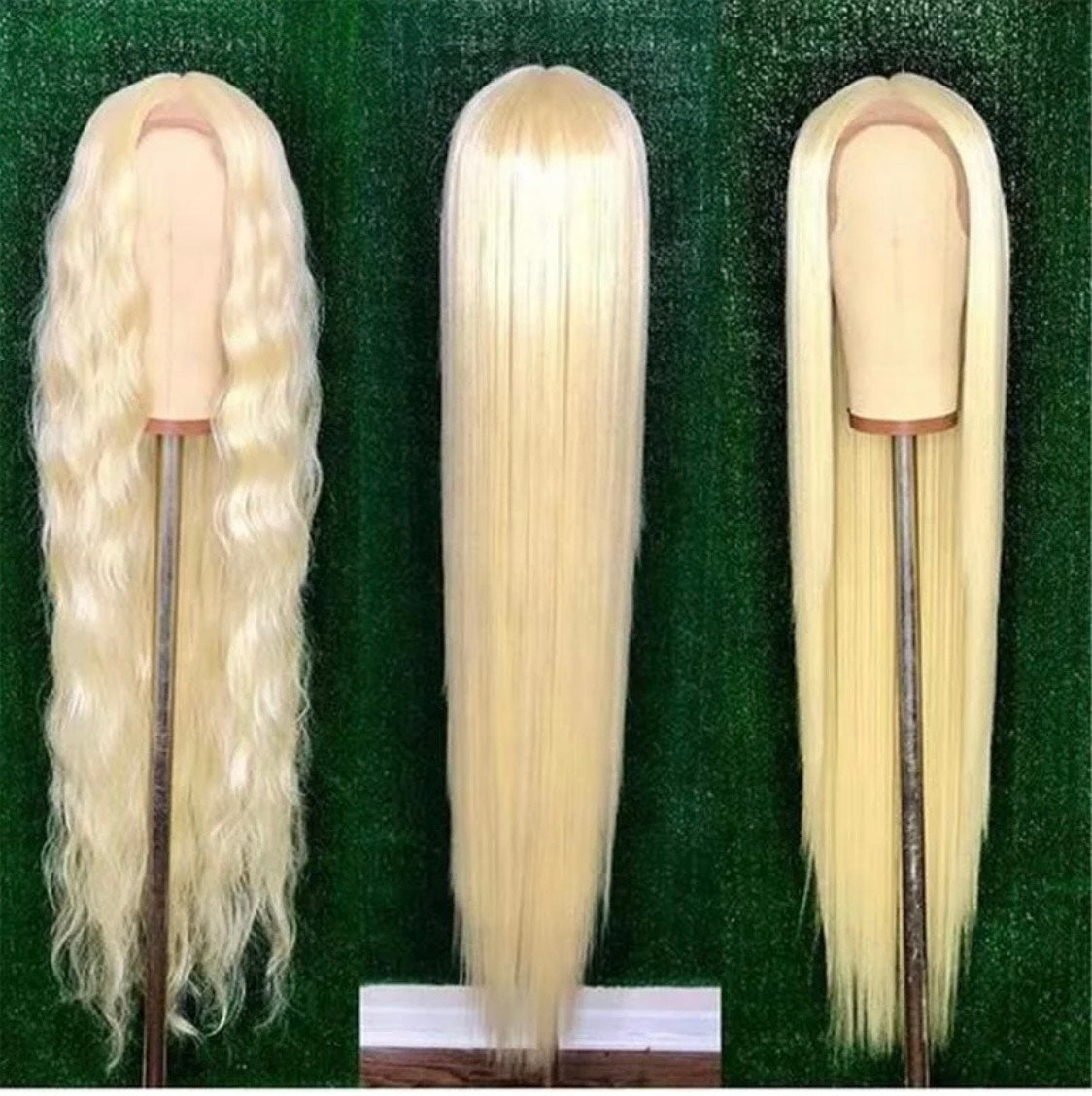 13 x 4 & 13x6 perruque blonde 613 "Les blondinettes"