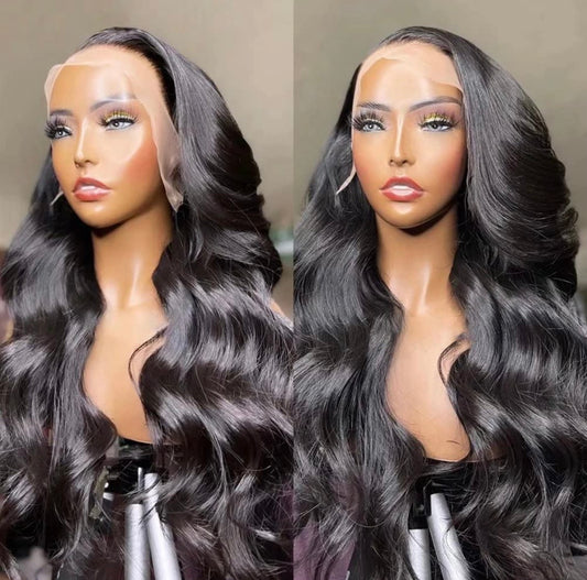 13x4 HD Lace wig -180% de densité Body Wave perruque de cheveux humains